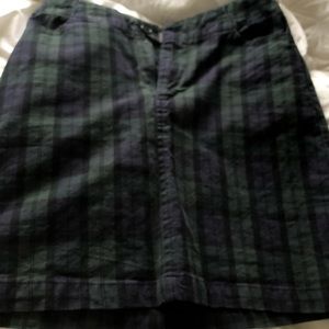 Brandy Melville plaid mini skirt